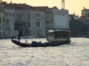 Une gondole à Venise